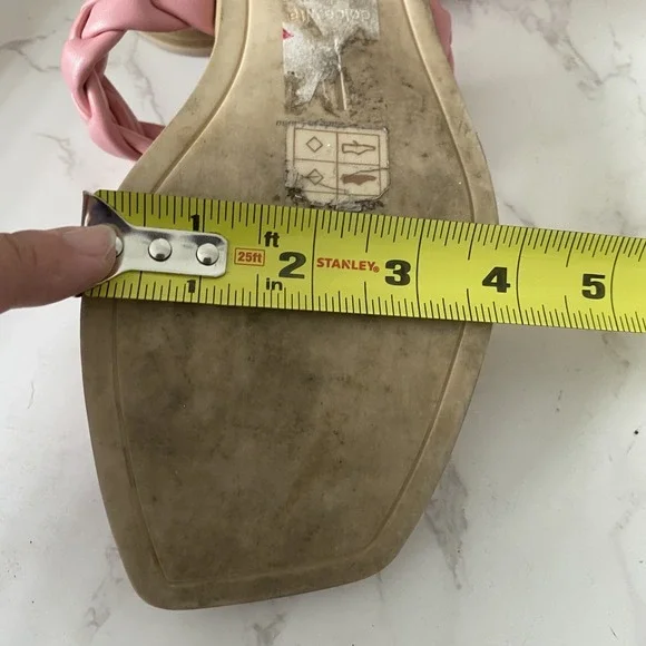 Dolce Vita Sandals Slides Sz 8 Pink Padded‎ Resort Summer - Picture 9 of 12